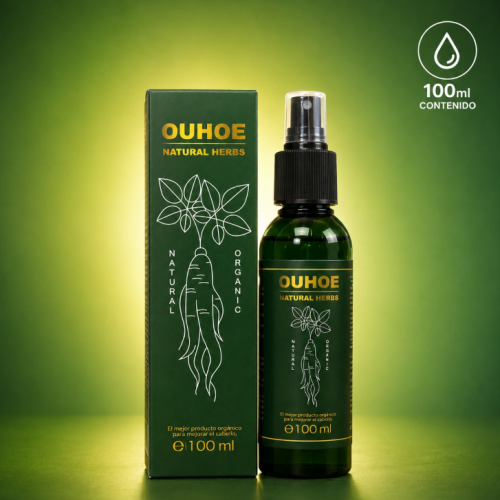 Tónico Capilar Concentrado de Ginseng y Jengibre – Spray Estimulante para el Crecimiento